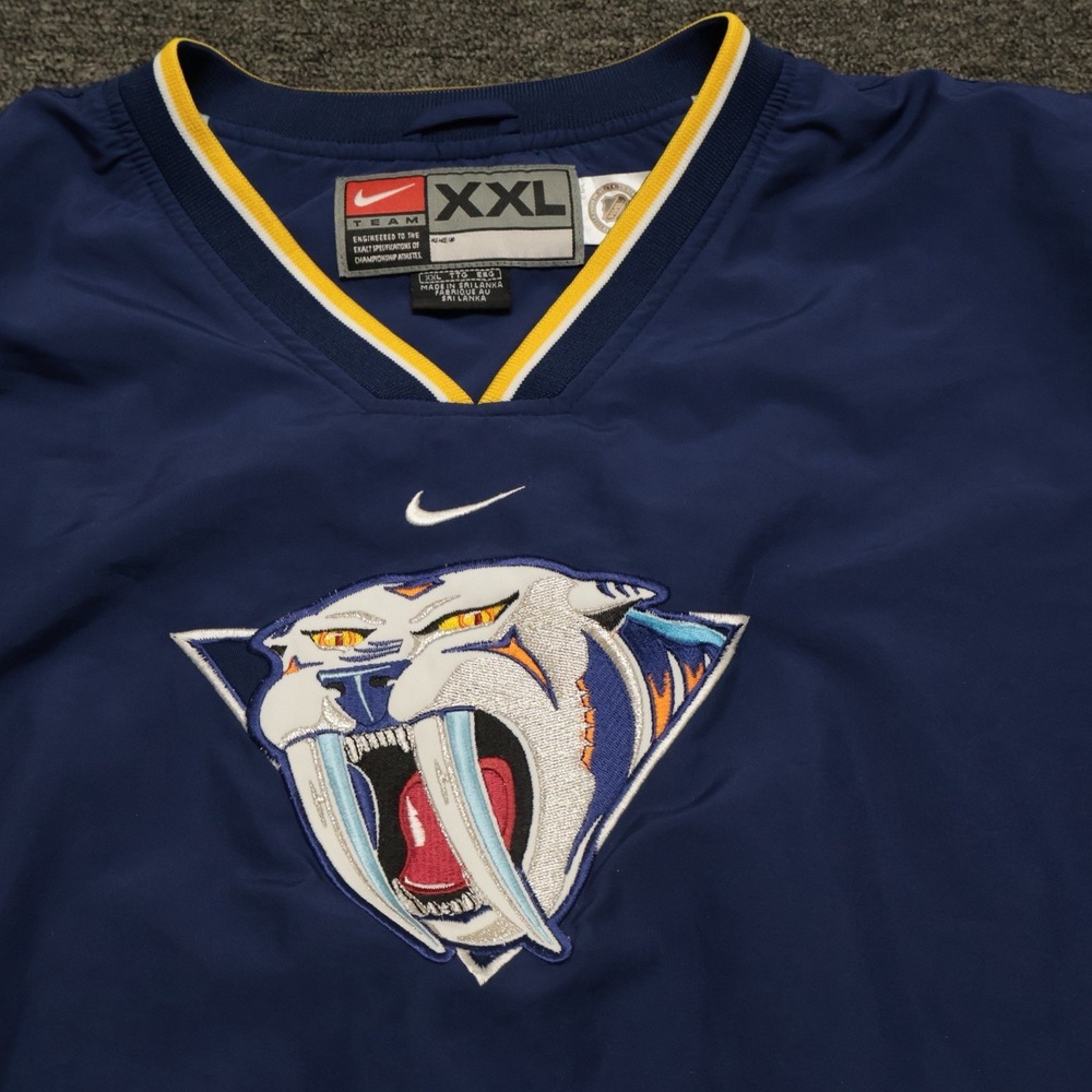 Vintage Nike Team Nashville Predators NHL Windbreaker Jacket 90s Sportswear XXL
